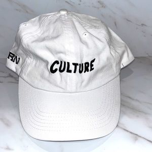 NWT YRN migos white culture hat
